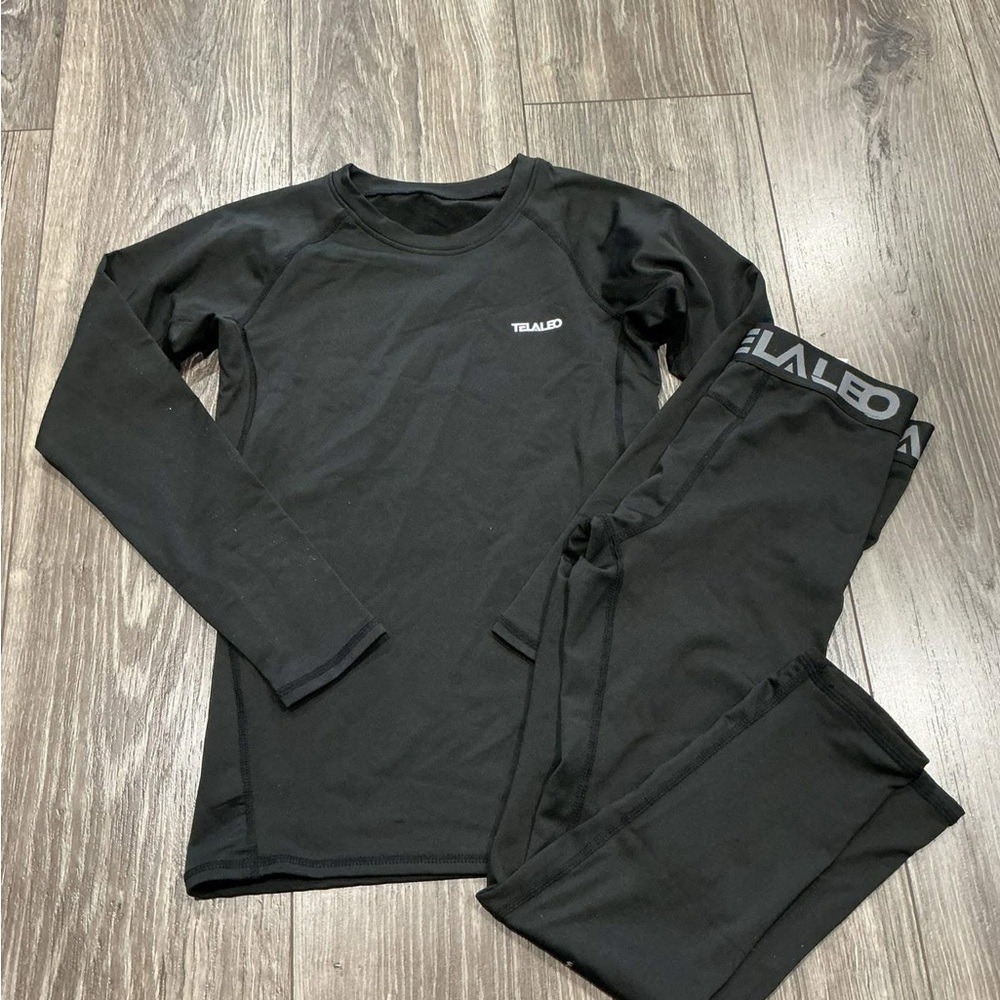 Kids Black Matching Set